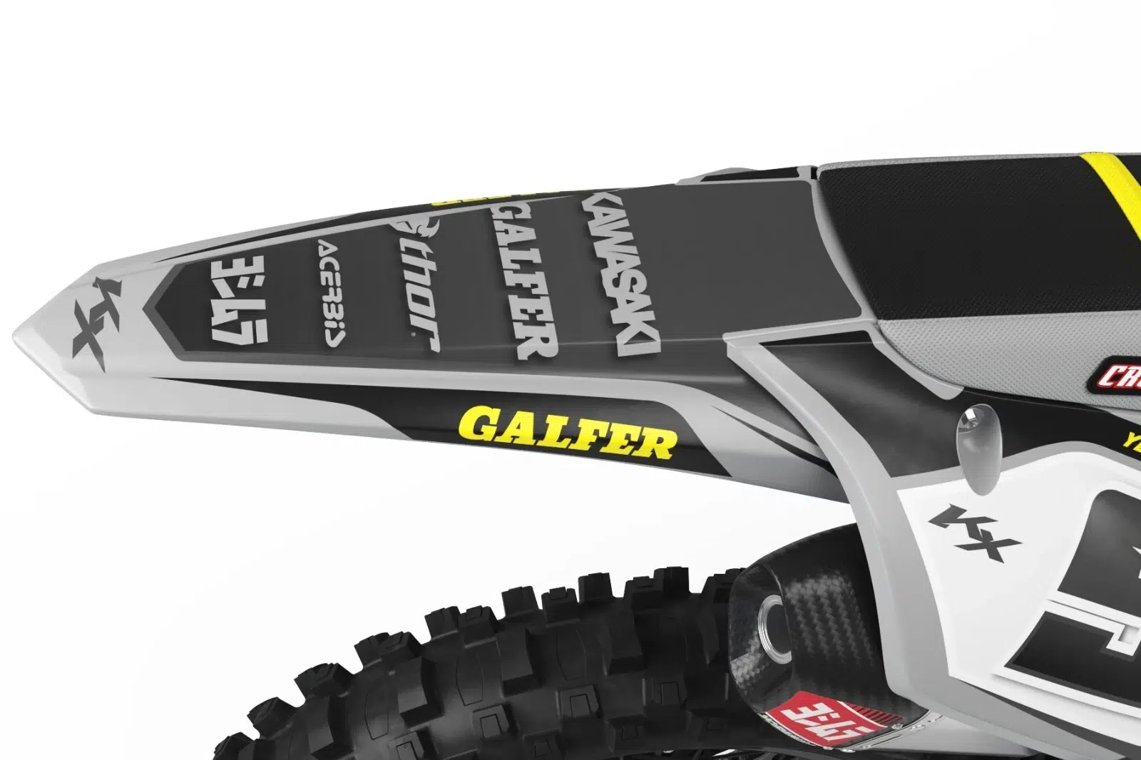 Kawasaki KX450F 2019 Graphics Kit - Image 2