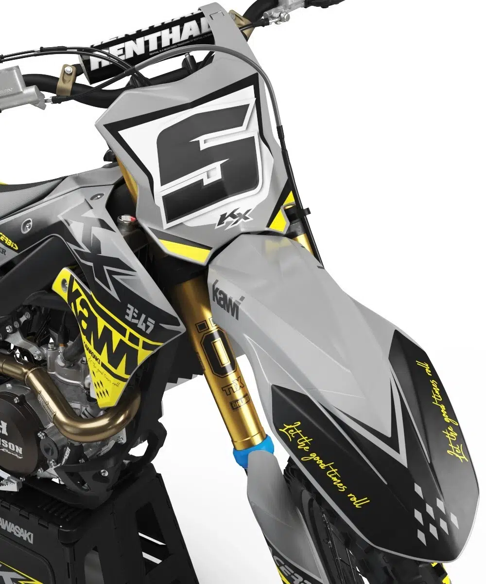 Kawasaki KX450F 2019 Graphics Kit - Image 3