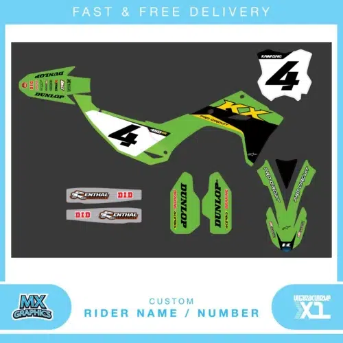 Kawasaki KX450 2024-2025 Graphics Kit