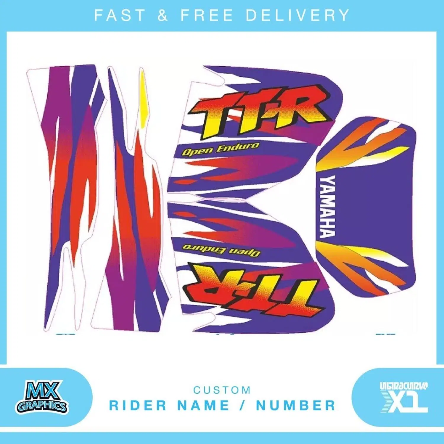 Yamaha TTR Graphics Kit