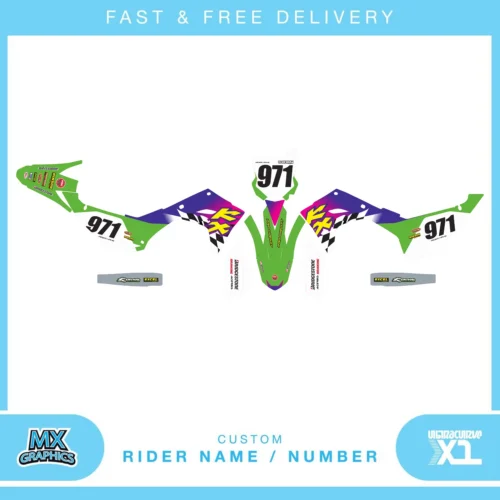 Kawasaki KX450 2024-2025 Graphics Kit