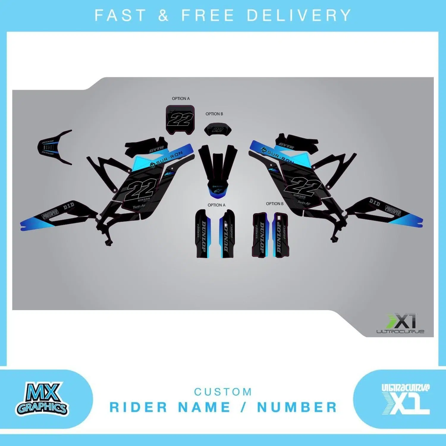 Sur-Ron Light Bee X Graphics Kit