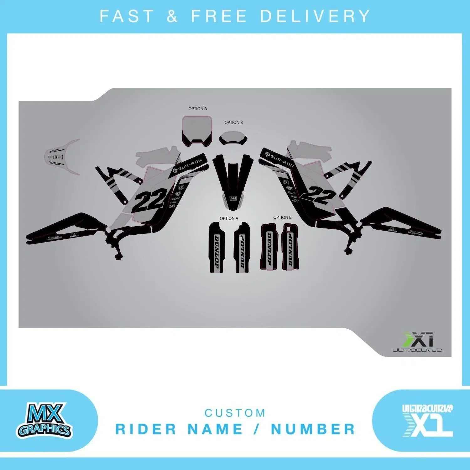 Sur-Ron Light Bee X Graphics Kit