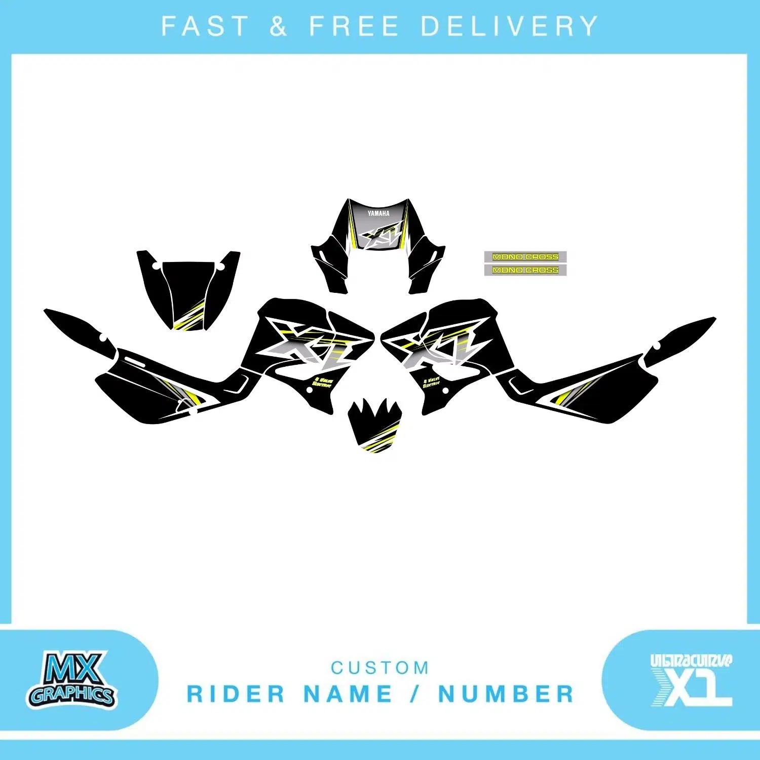 Yamaha XT600 Graphics Kit