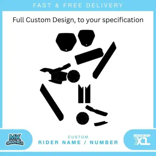Revvi 12 Inch Kids Electric Balance Bike Graphics Kit
