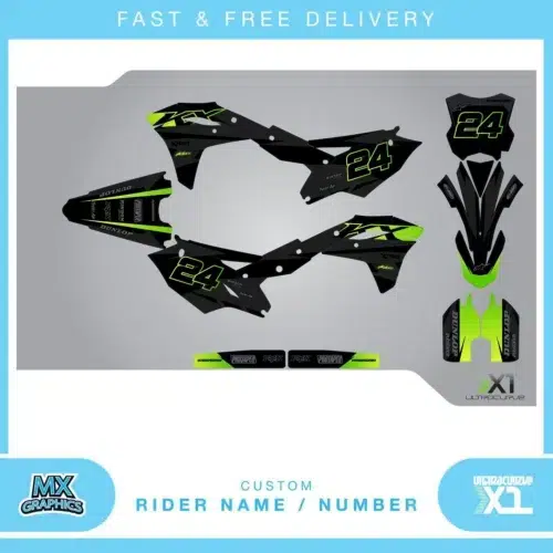 Kawasaki KXF250 2017-2020 Graphics Kit