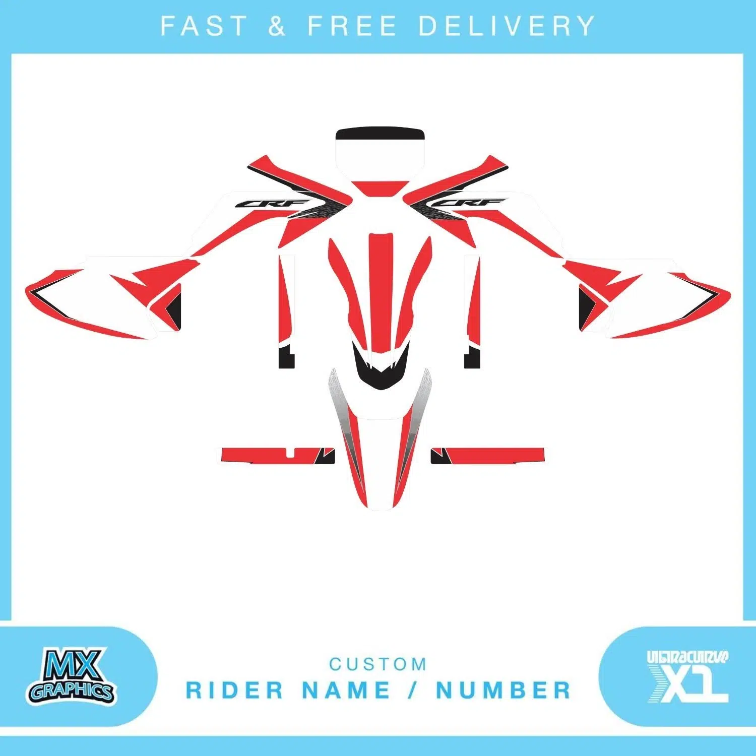 Honda CRF150 Graphics Kit