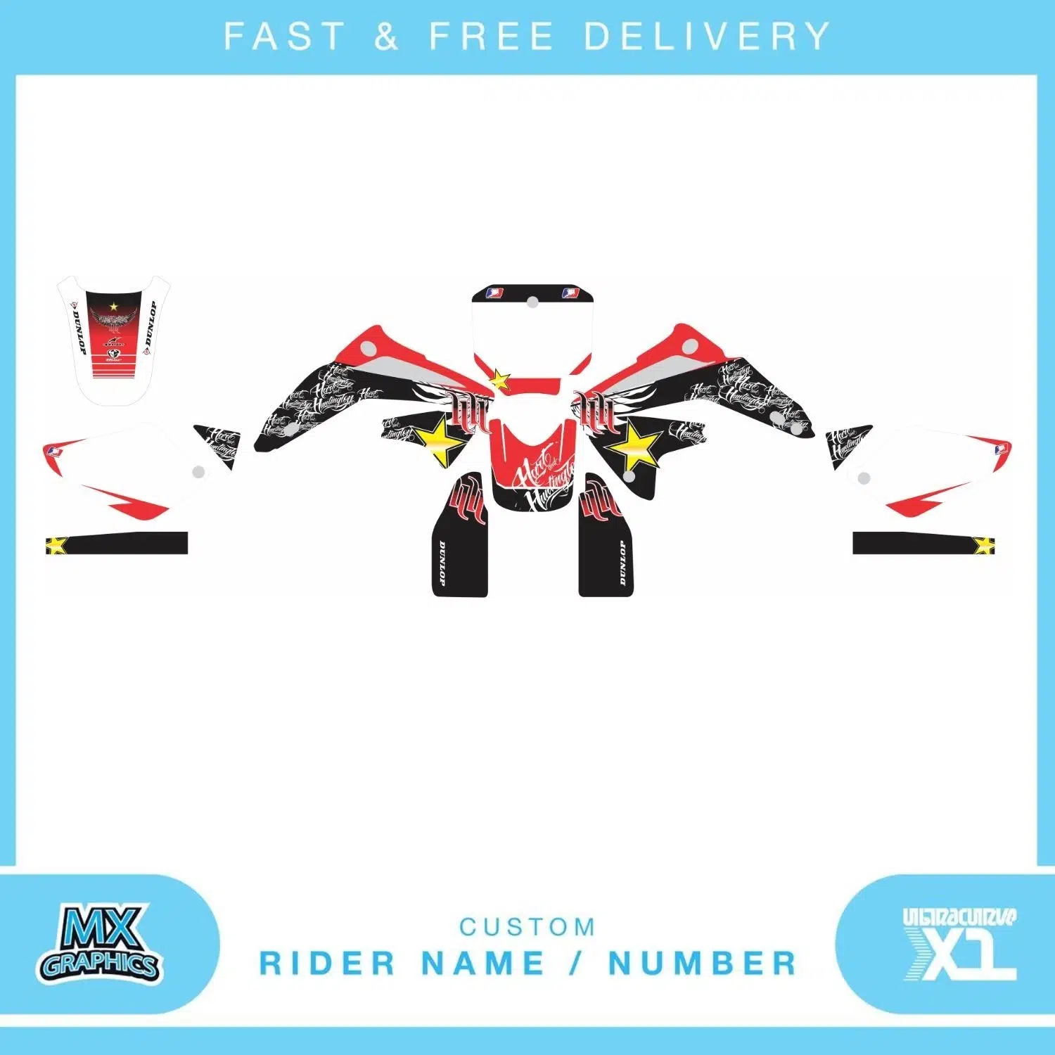 Honda CR85 Graphics Kit