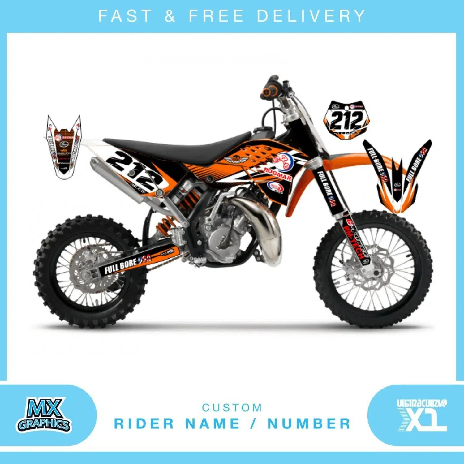 KTM SX65 Graphics Kit